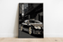 British Luxury Car in Tokyo Print | Neon City Wall Art | Buy Online from The Home Crafters