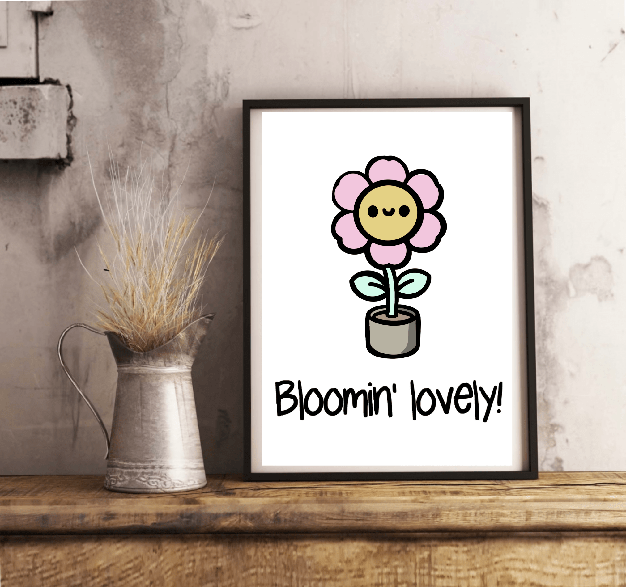 Bloomin' Lovely Print | Buy Online from The Home Crafters