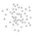 Gems: Square: Silver: Pack of 400 | Buy Online from The Home Crafters