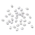 Crystal Domes: Oval: Silver: 180pk | Buy Online from The Home Crafters
