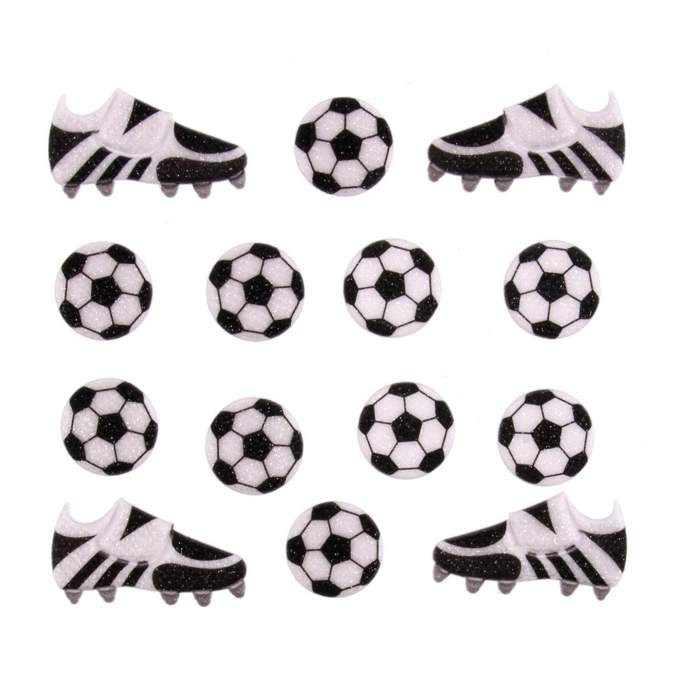 Embs: Football Boots & Balls Kits: 14pk | Buy Online from The Home Crafters