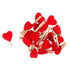 Pegs: Heart: Red: Pack of 20 | Buy Online from The Home Crafters