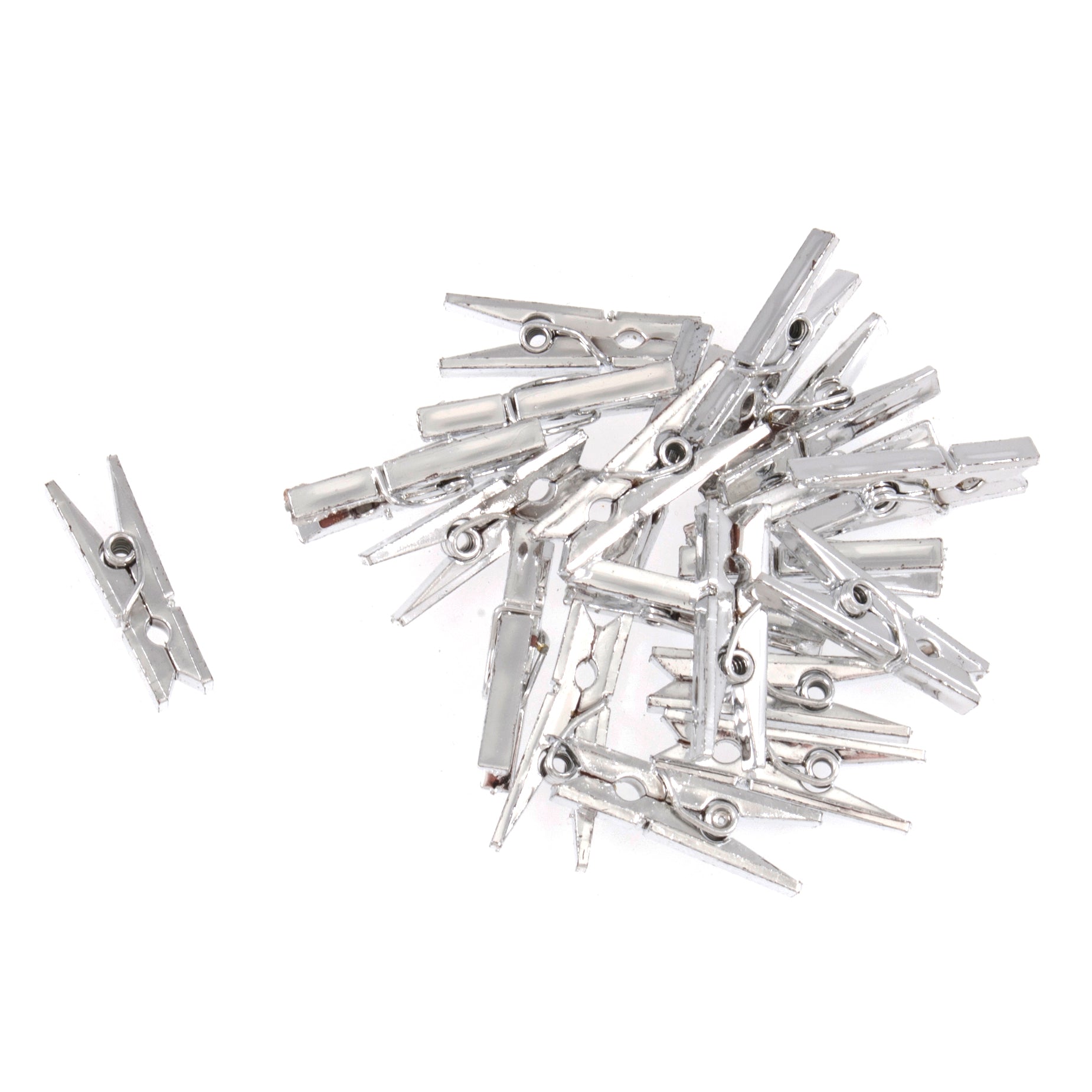 Pegs: Metallic: Pack of 20 | Buy Online from The Home Crafters