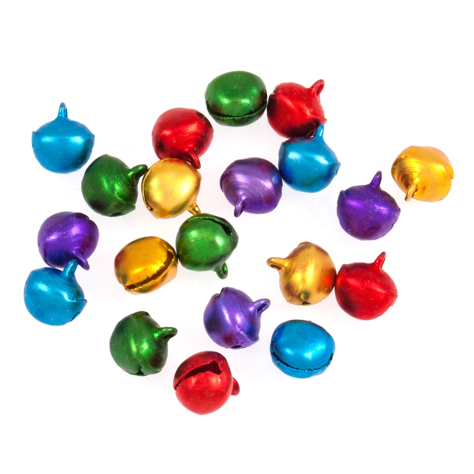 Assorted Bells: 12mm: Pack of 20 | Buy Online from The Home Crafters