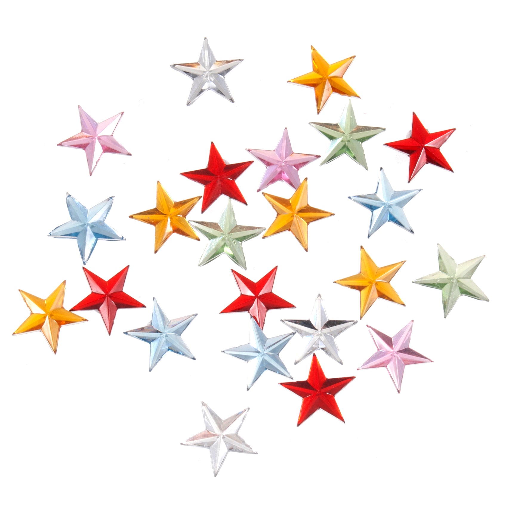 Mirror: Stars: Small: Pack of 60 | Buy Online from The Home Crafters