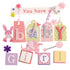 Craft Embellishments: Baby Girl - 10pc