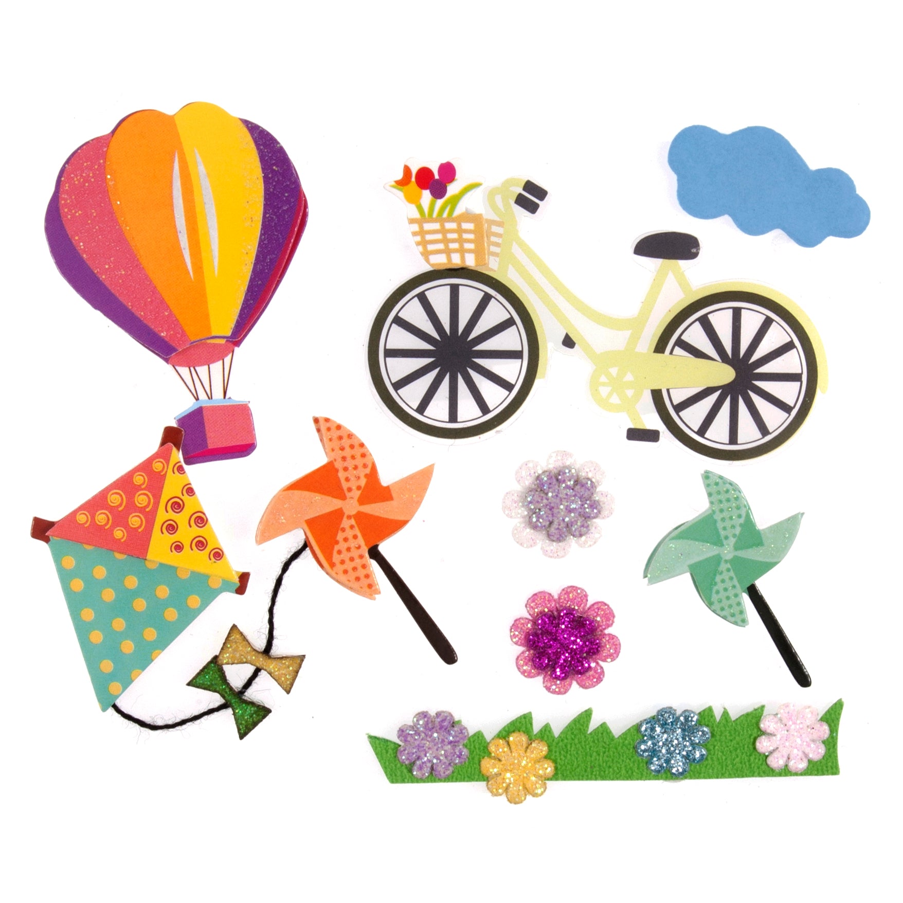 Embellishments: Fun in the Air: 9pk | Buy Online from The Home Crafters