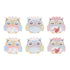 Embellishments: Sleeping Owls: 6pk | Buy Online from The Home Crafters