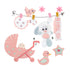 Embellishments: Baby: Pink: 13pk | Buy Online from The Home Crafters
