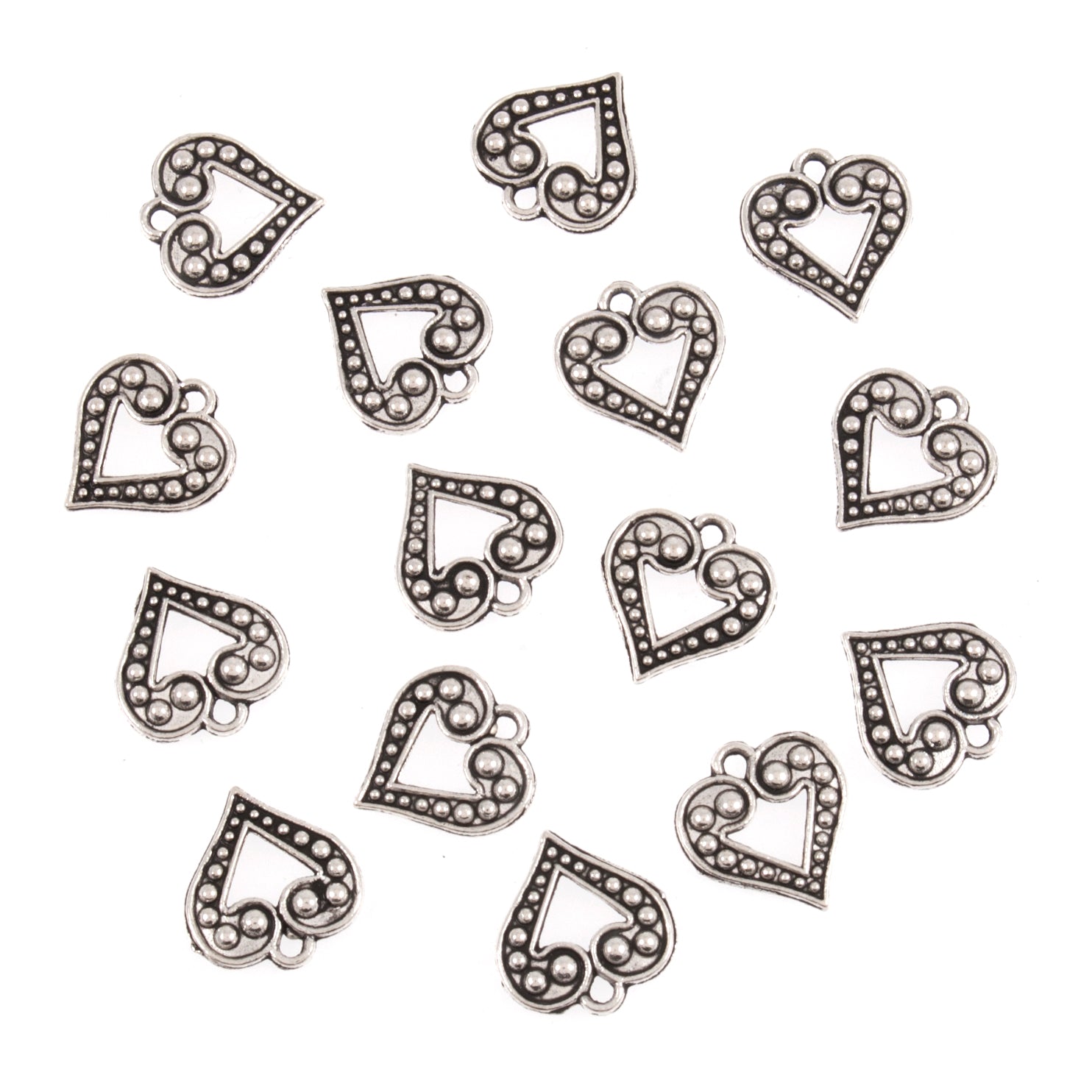 Tags: Open Metal Hearts: 15pk | Buy Online from The Home Crafters