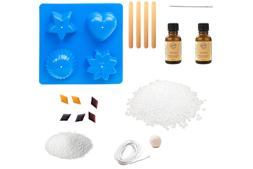 Candle Making Starter Kit - Makes 12 | Buy Online from The Home Crafters