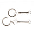 Trimits Chrome Snake Chain Key Ring - 2pc | Buy Online from The Home Crafters
