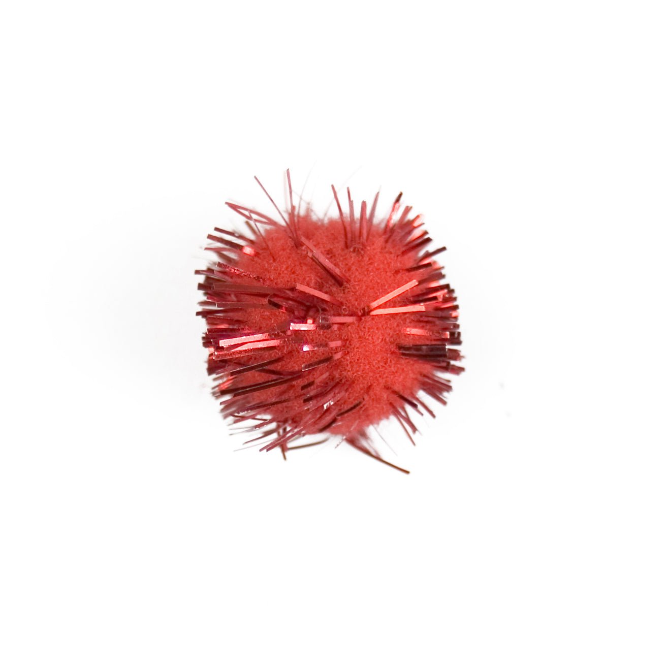 Half Inch Glitter Pompoms (1.3cm) - 12pc | Buy Online from The Home Crafters
