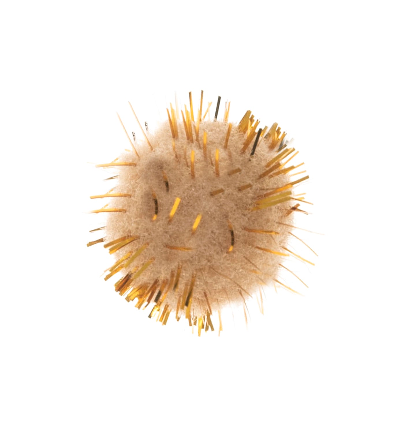 Half Inch Glitter Pompoms (1.3cm) - 12pc | Buy Online from The Home Crafters