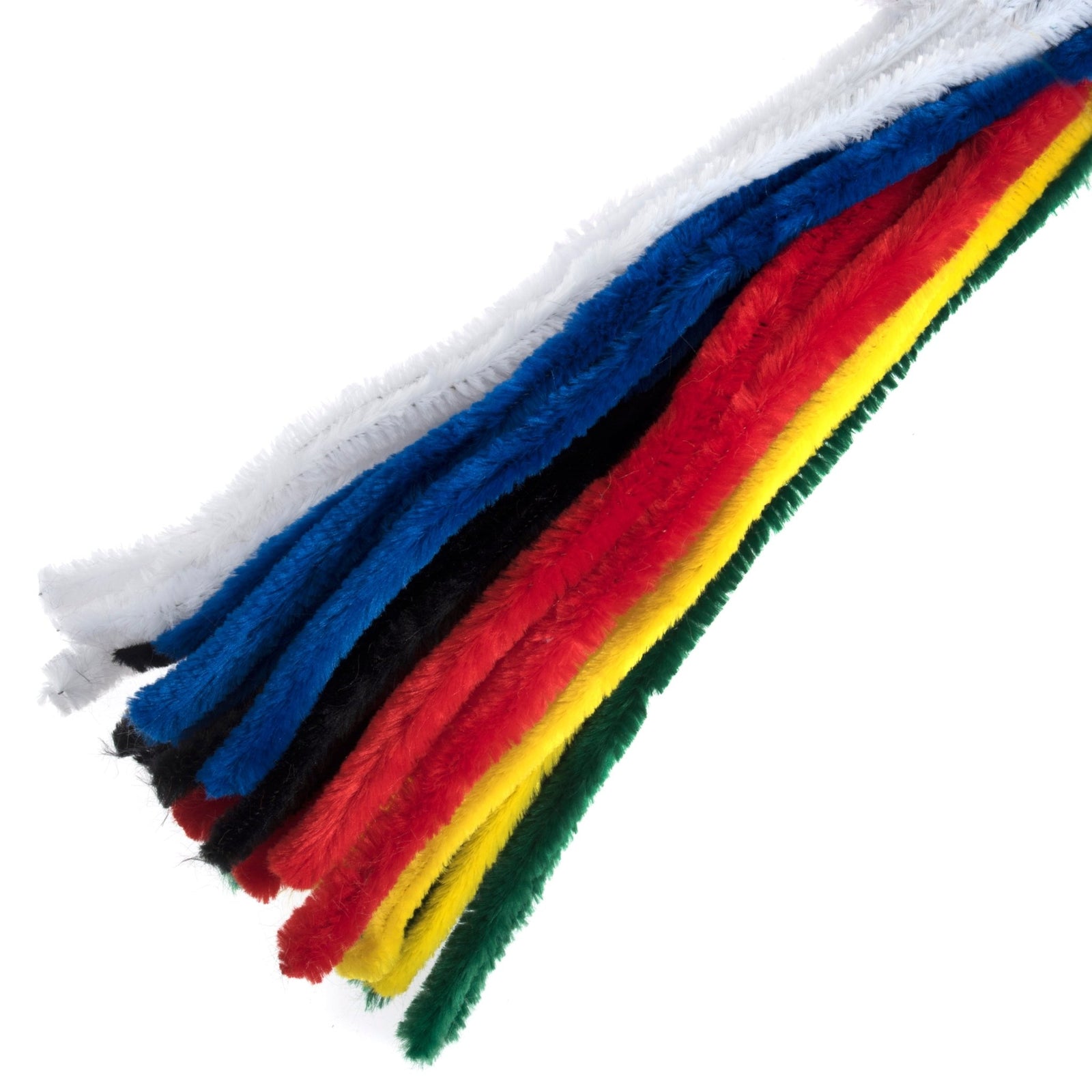 12mm Chenille Stems / Pipe Cleaners: 15pk | Buy Online from The Home Crafters