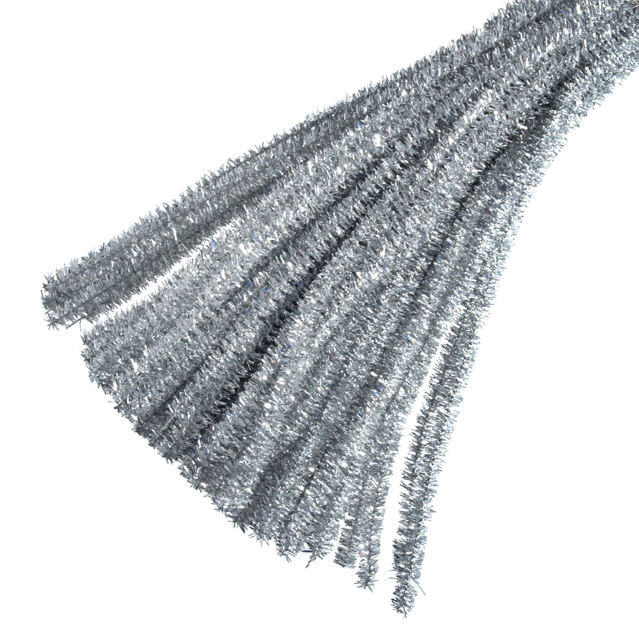 6mm Metallic Chenille Stems / Pipe Cleaners 20pk | Buy Online from The Home Crafters