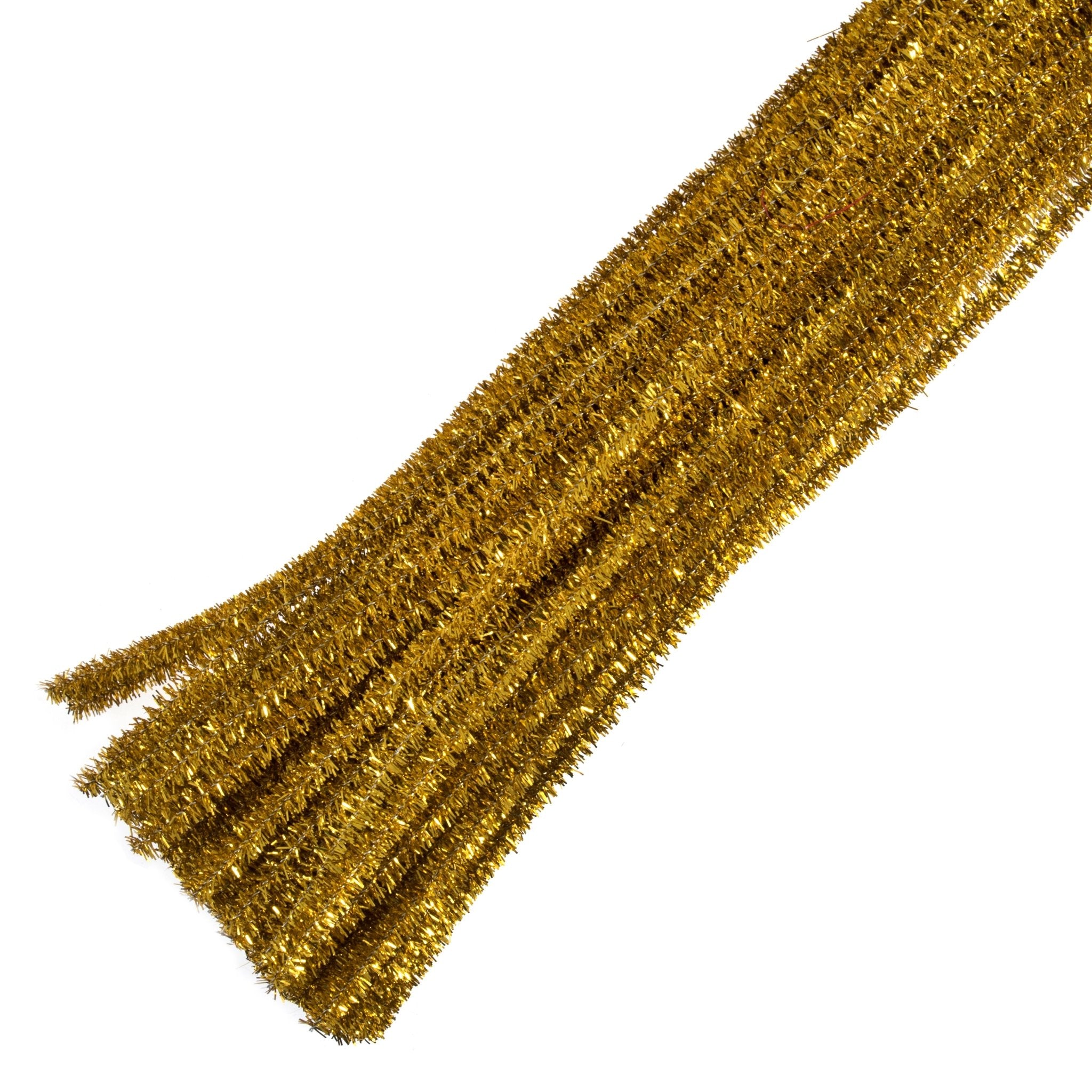 6mm Metallic Chenille Stems / Pipe Cleaners 20pk | Buy Online from The Home Crafters
