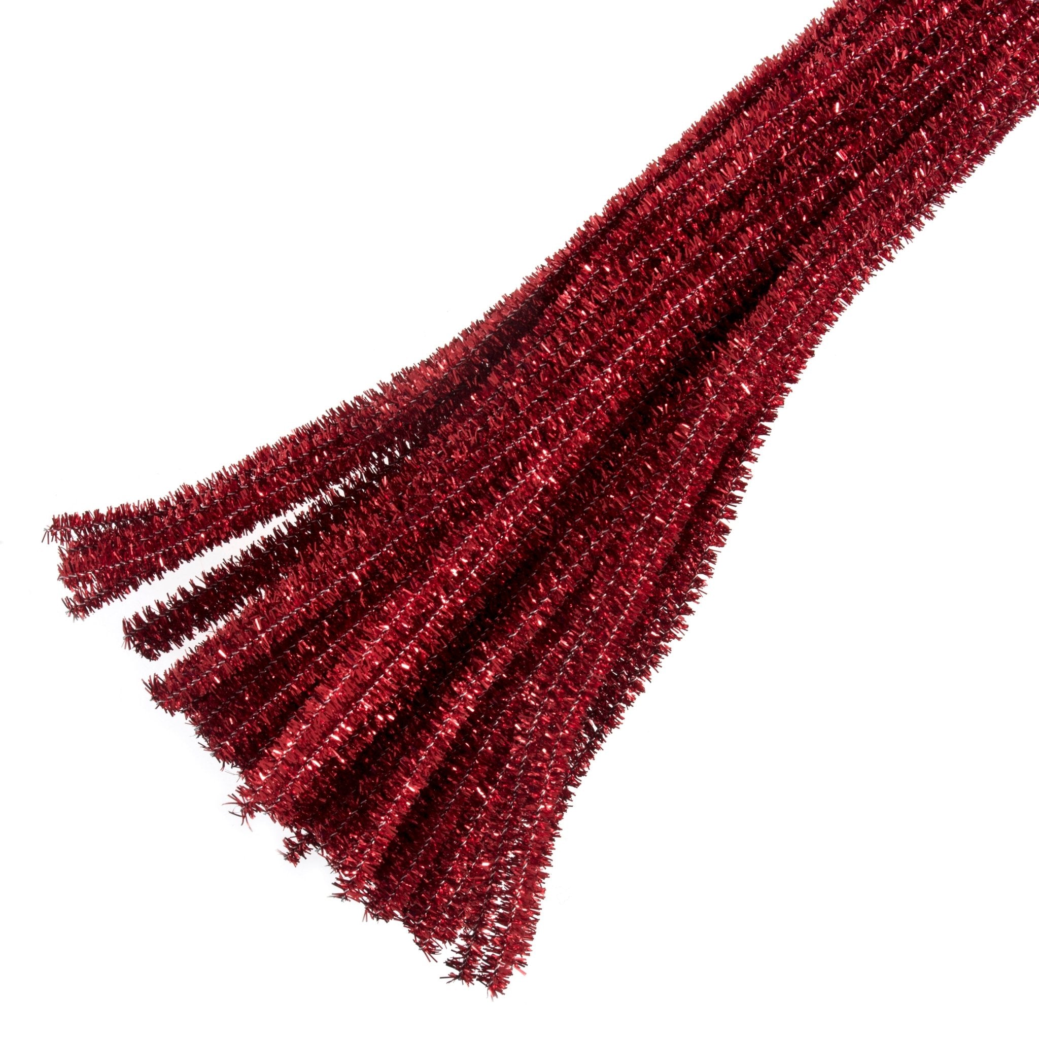 6mm Metallic Chenille Stems / Pipe Cleaners 20pk | Buy Online from The Home Crafters