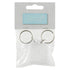Trimits Clear Keyring Key Fob - Square: 2pc | Buy Online from The Home Crafters