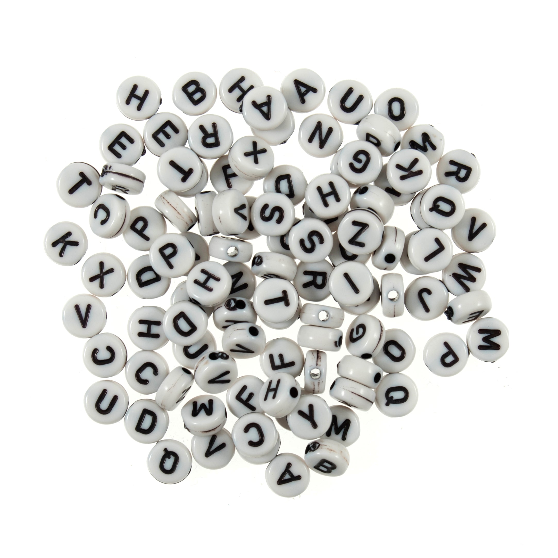 Alphabet Beads B&W | Buy Online from The Home Crafters