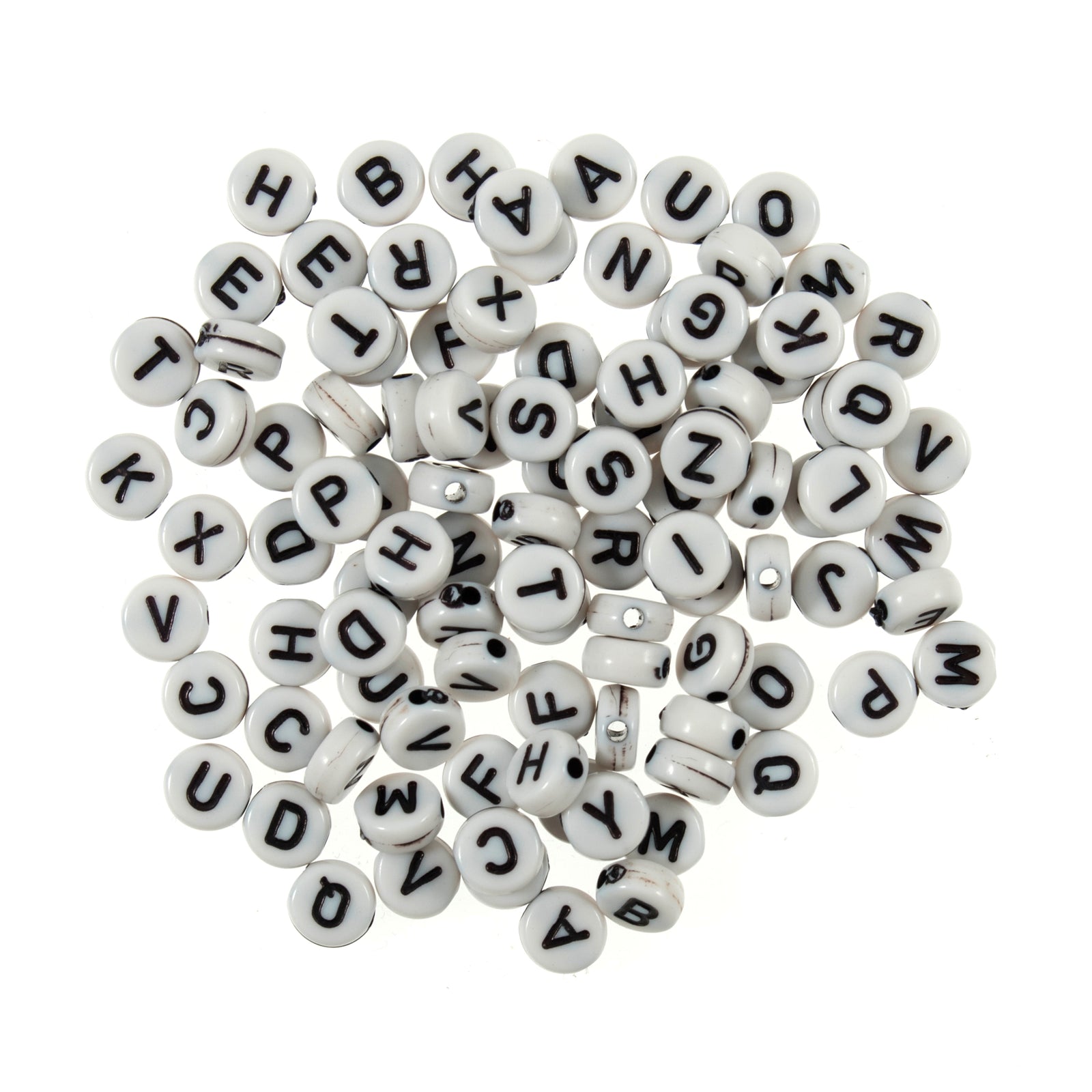 Alphabet Beads B&W | Buy Online from The Home Crafters