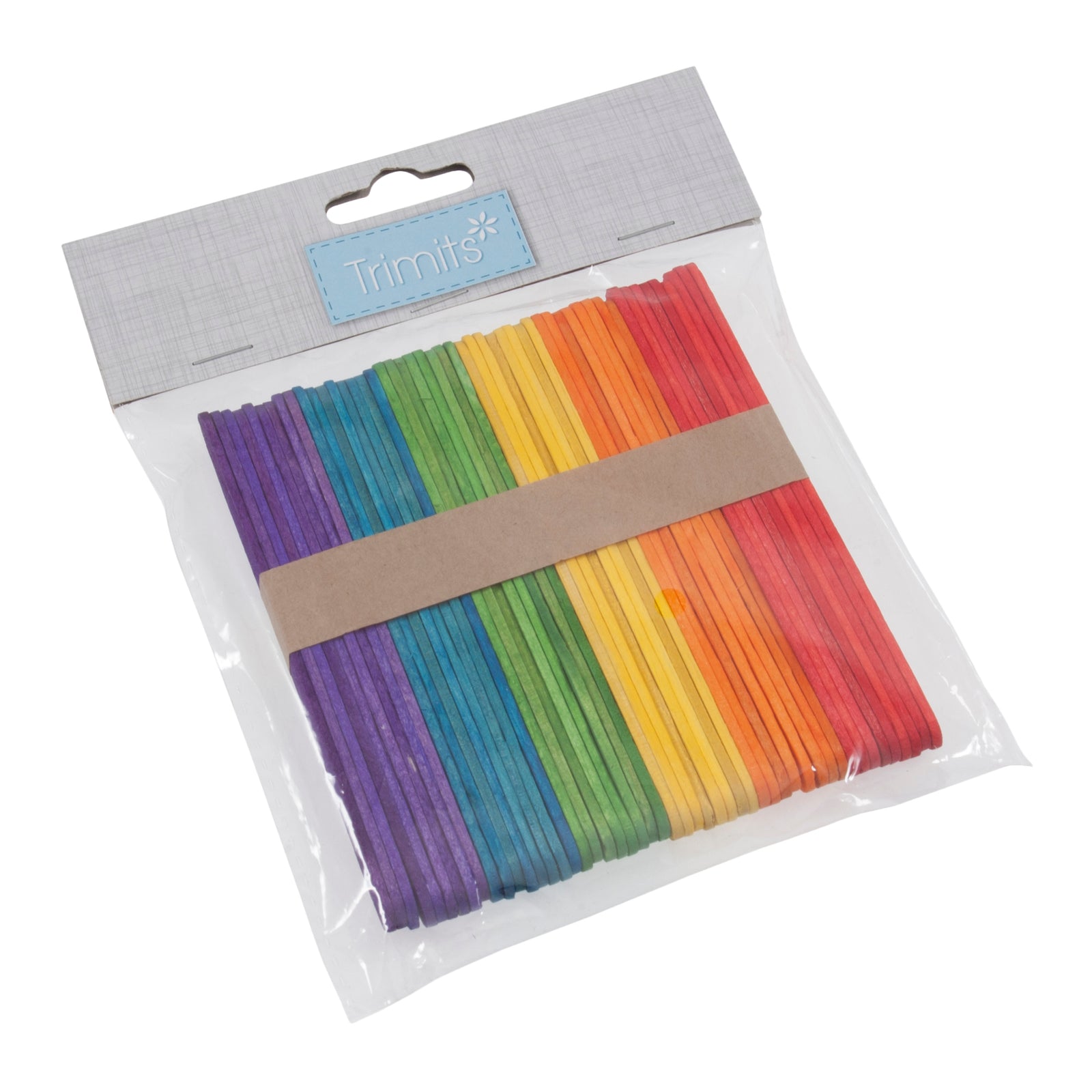 Trimits Coloured Lollipop Craft Sticks | Buy Online from The Home Crafters