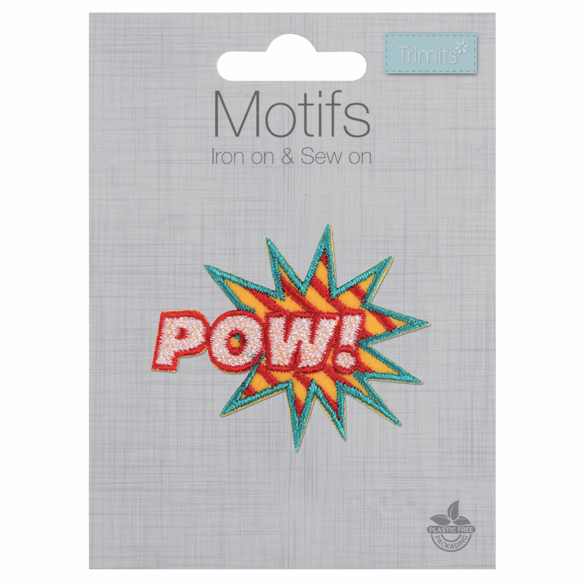 Trimits Stick On, Iron On or Sew On Motif Patch - various