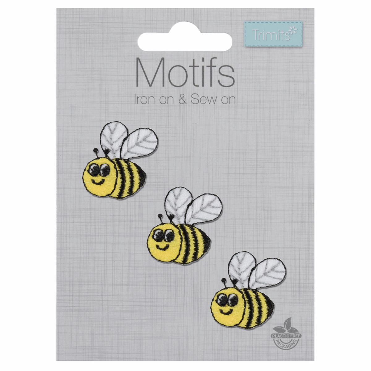 Trimits Stick On, Iron On or Sew On Motif Patch - various