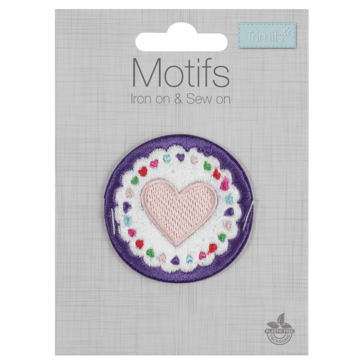 Trimits Stick On, Iron On or Sew On Motif Patch - various