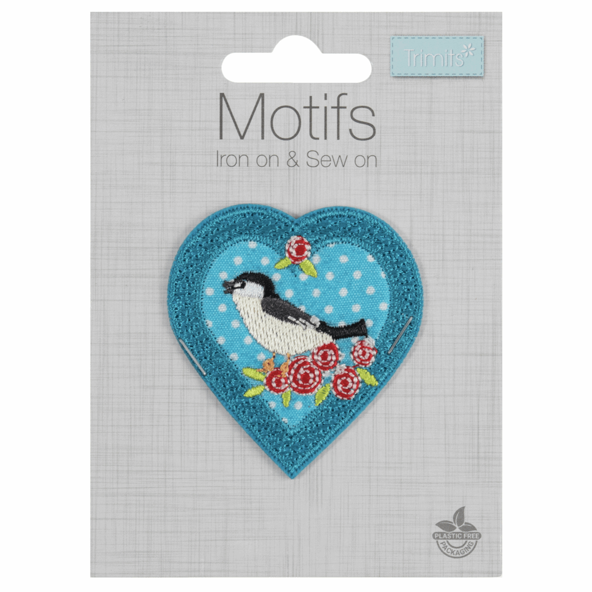 Trimits Stick On, Iron On or Sew On Motif Patch - various