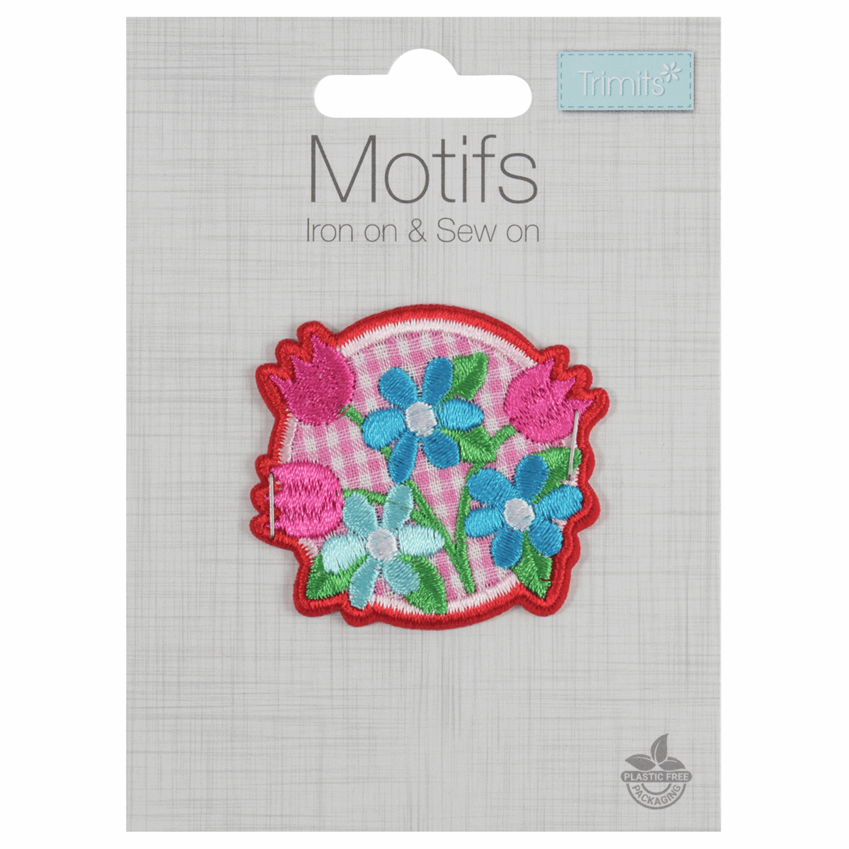 Trimits Stick On, Iron On or Sew On Motif Patch - various