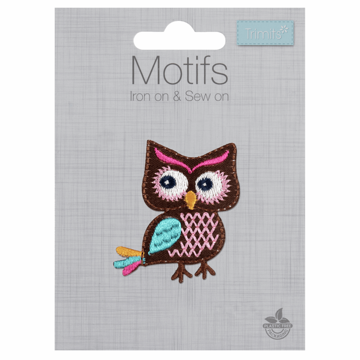 Trimits Stick On, Iron On or Sew On Motif Patch - various