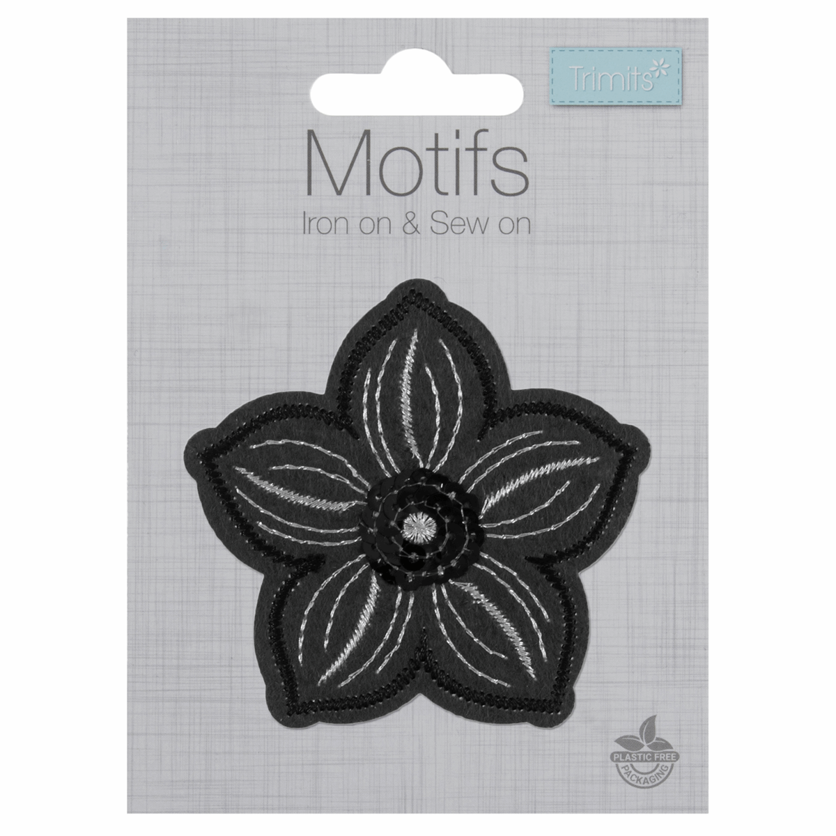 Trimits Stick On, Iron On or Sew On Motif Patch - various