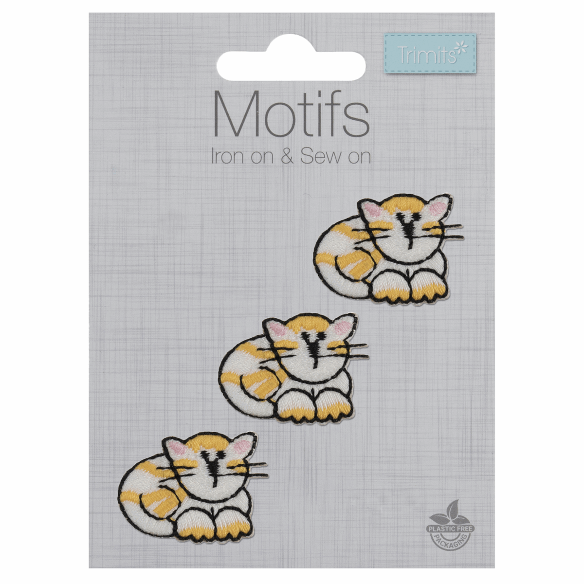 Trimits Stick On, Iron On or Sew On Motif Patch - various