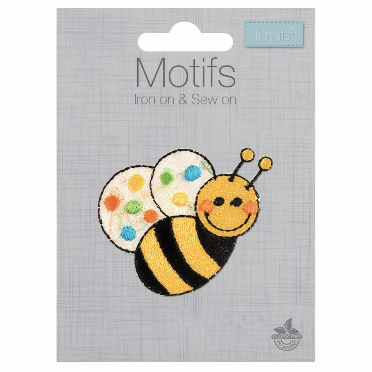 Trimits Stick On, Iron On or Sew On Motif Patch - various