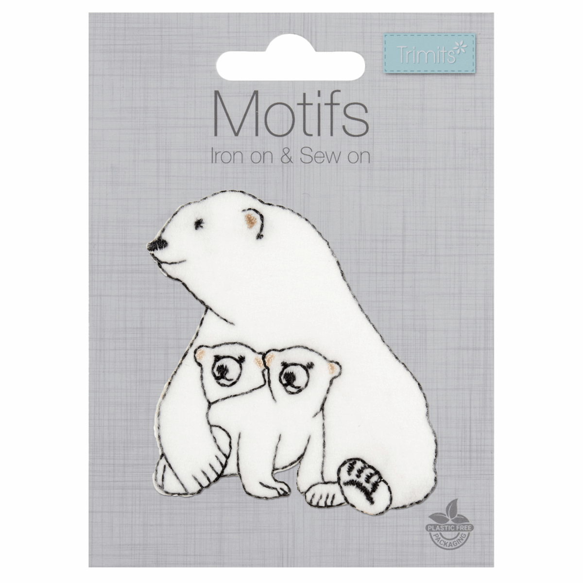 Trimits Stick On, Iron On or Sew On Motif Patch - various