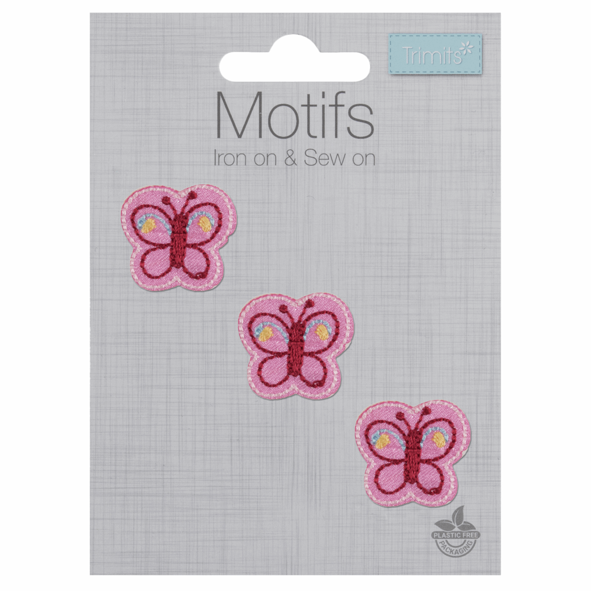 Trimits Stick On, Iron On or Sew On Motif Patch - various