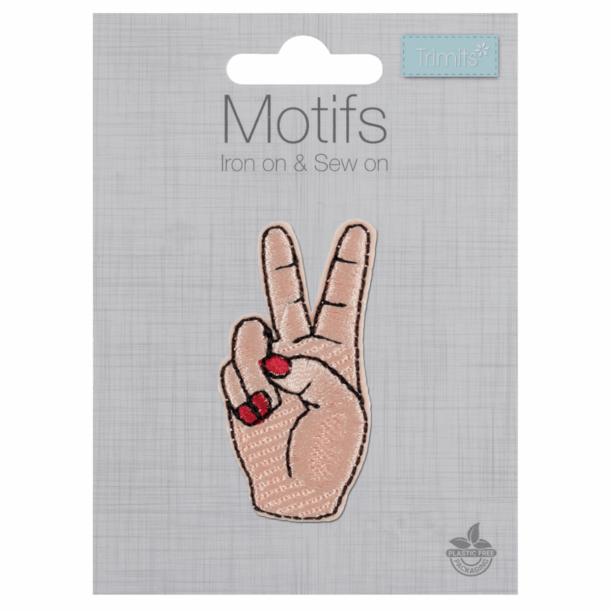Trimits Stick On, Iron On or Sew On Motif Patch - various
