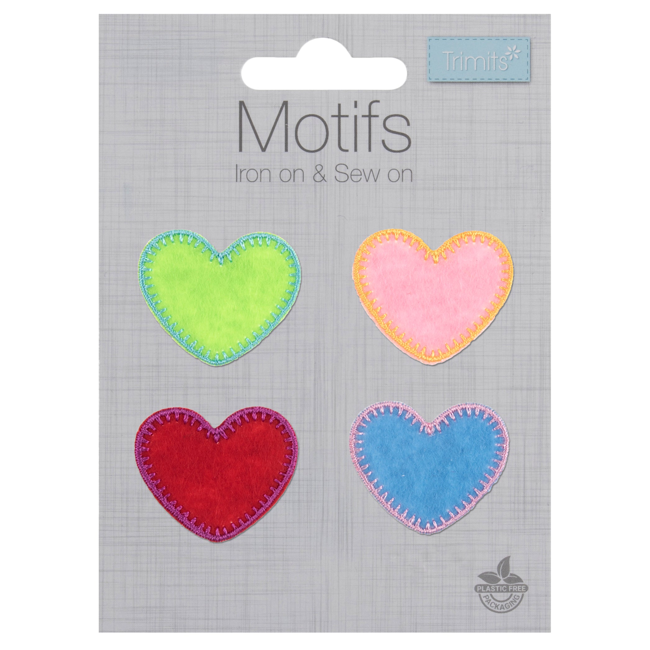 Trimits Stick On, Iron On or Sew On Motif Patch B - various | Buy Online from The Home Crafters
