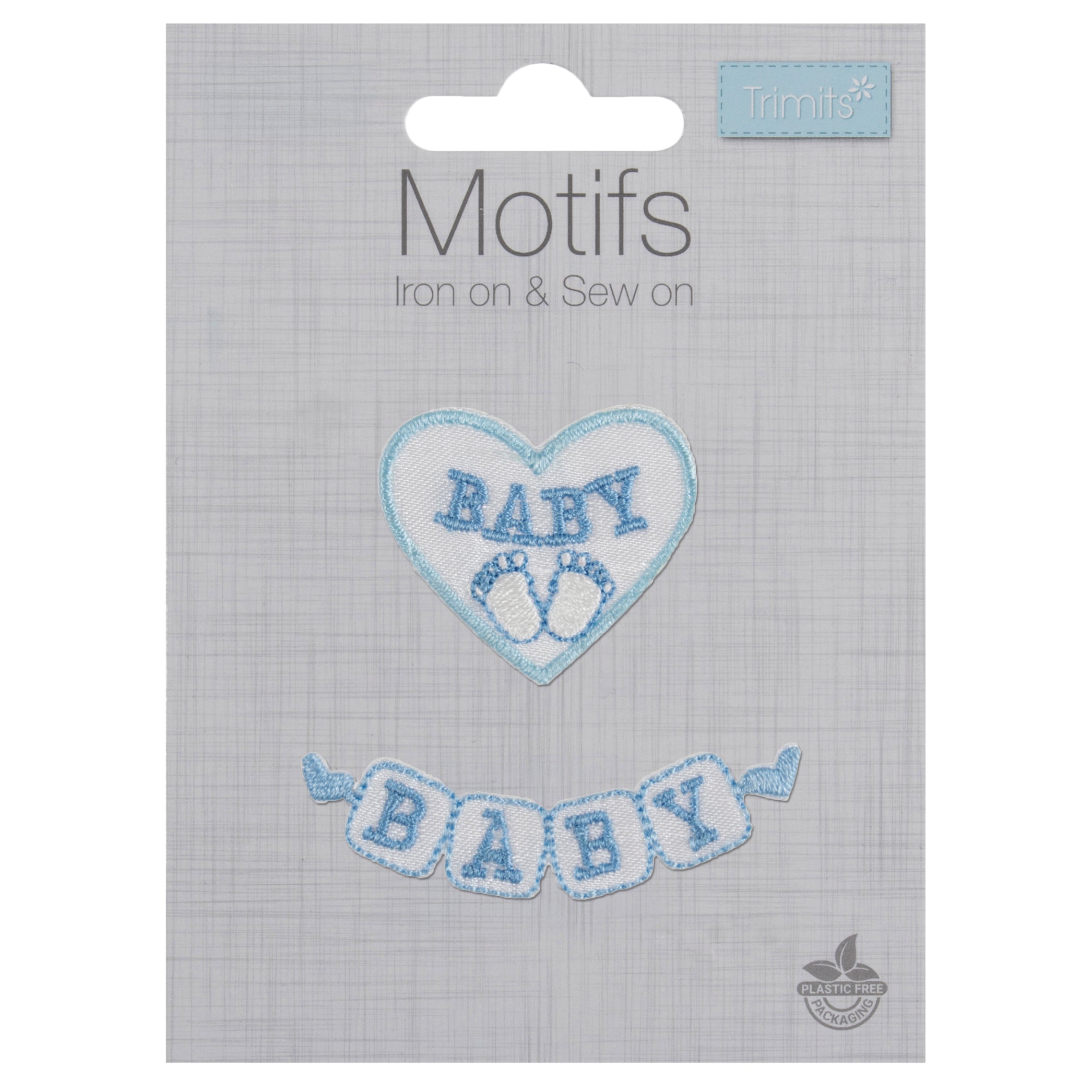 Trimits Stick On, Iron On or Sew On Motif Patch B - various | Buy Online from The Home Crafters