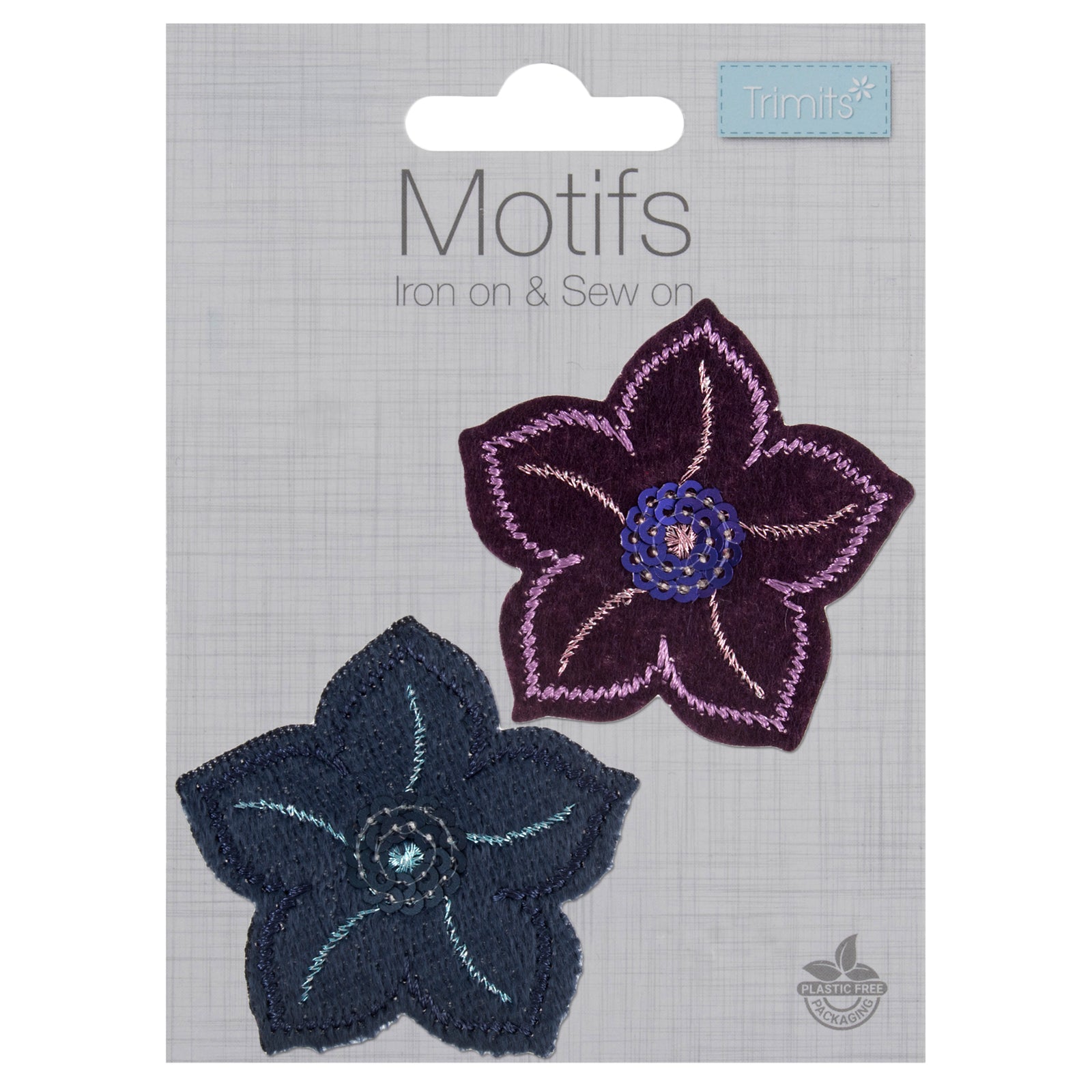 Trimits Stick On, Iron On or Sew On Motif Patch B - various | Buy Online from The Home Crafters
