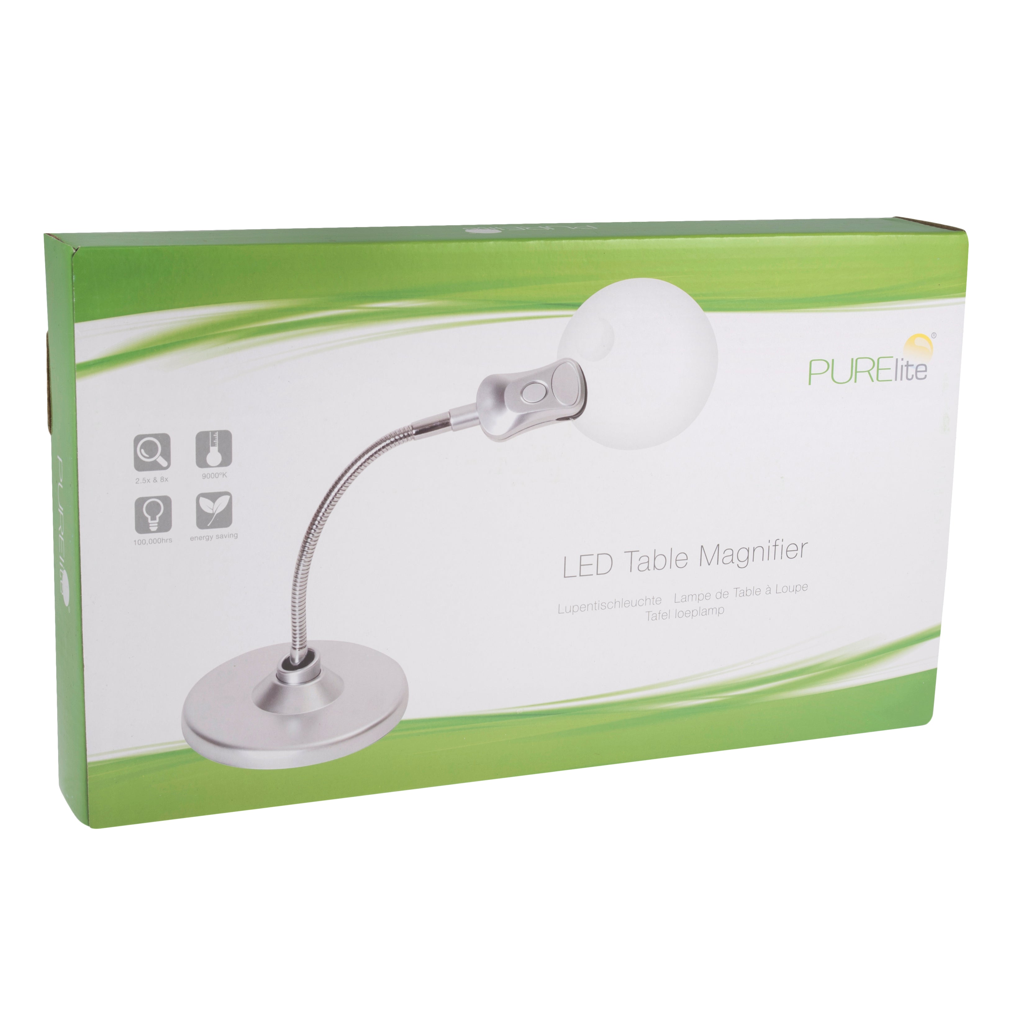 Purelite LED Magnifying Table Lamp