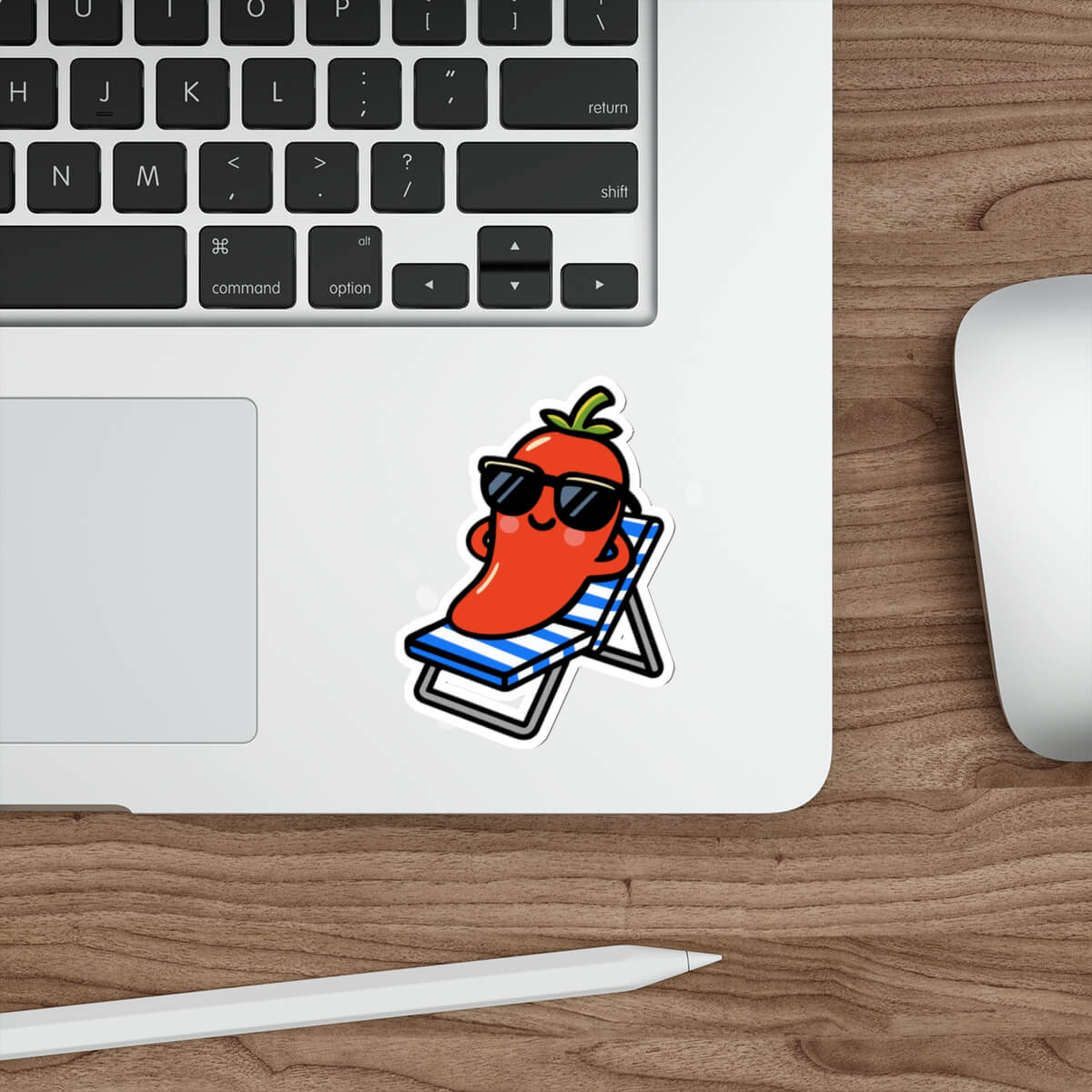 CHILL Pepper Sticker – Text or No Text Vinyl Option | Buy Online from The Home Crafters