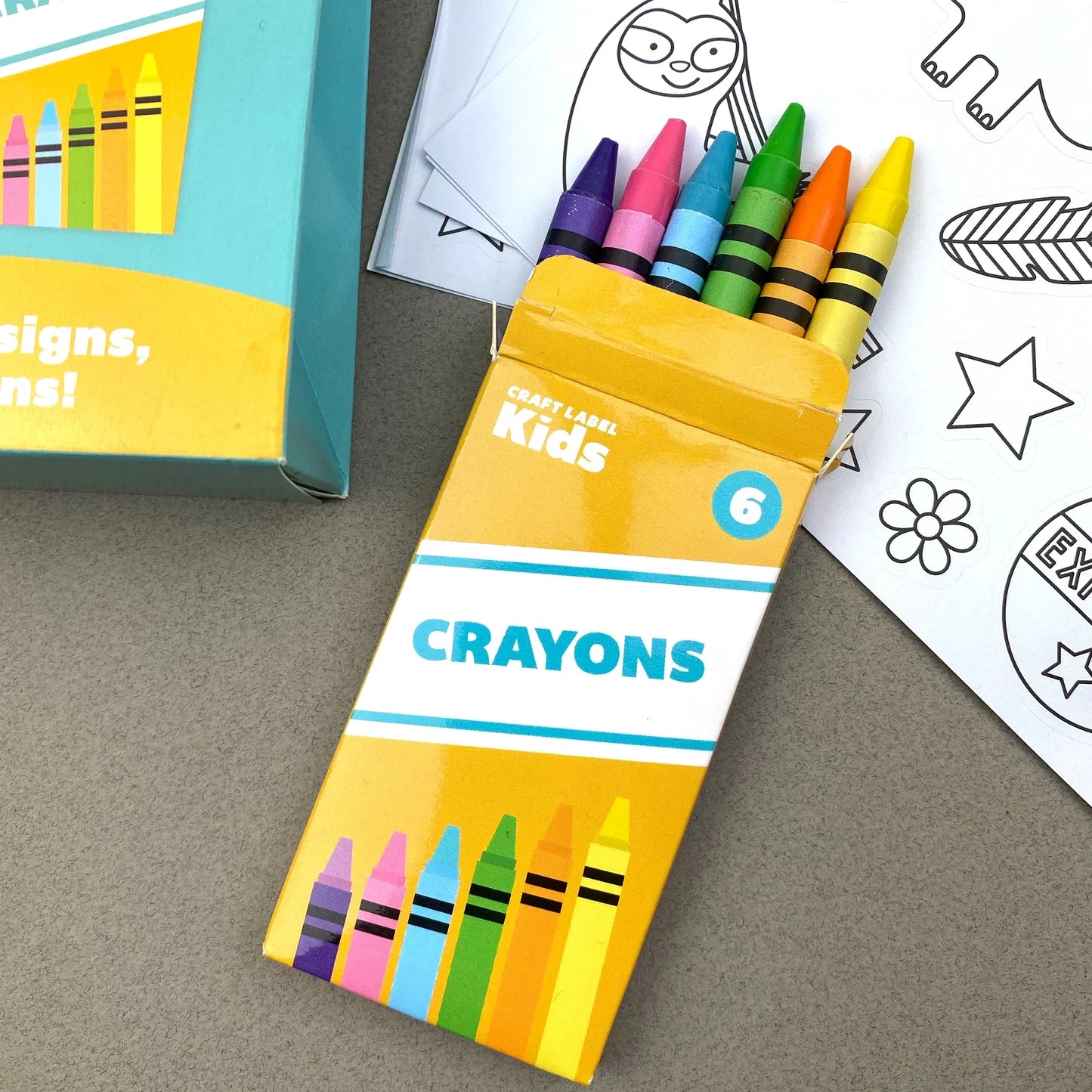 Colour Your Own Stickers - Jungle