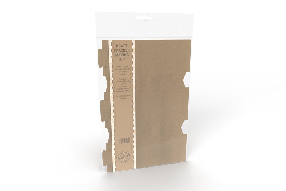 Christmas Cracker Kit: Kraft Card - makes 6 | Buy Online from The Home Crafters