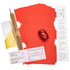 Christmas Cracker Kit: Linen Red - makes 12 | Buy Online from The Home Crafters