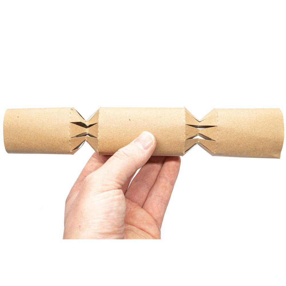 Christmas Cracker Board Mini (7 inch) Brown Kraft - 12pk | Buy Online from The Home Crafters