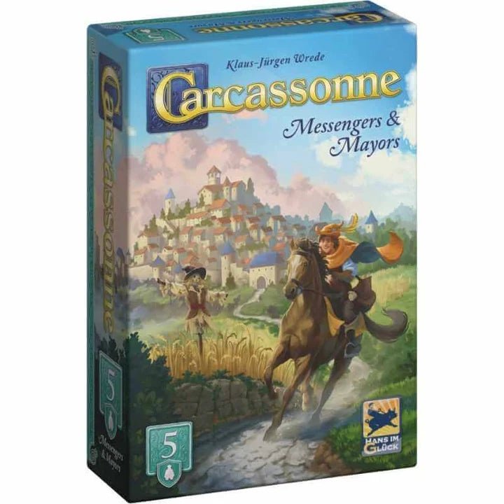 Carcassonne: Messenger & Mayor (Exp. 5 2025) | Buy Online from The Home Crafters