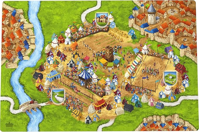 Carcassonne: Jousts & Crests (Exp. 6 2025) | Buy Online from The Home Crafters