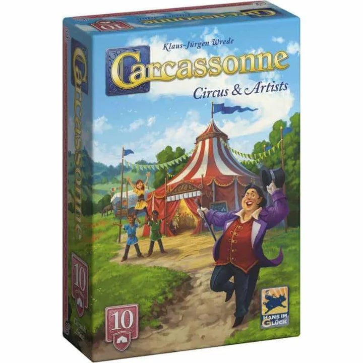 Carcassonne: Circus & Artist (Exp. 10 2025) | Buy Online from The Home Crafters